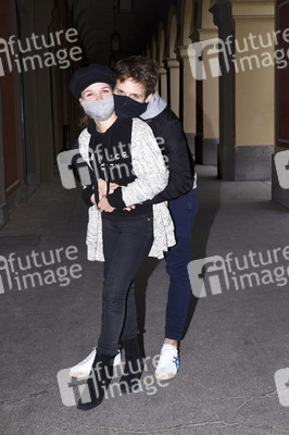 Fototermin mit Philip Birnstiel und Darya Gritsyuk in München