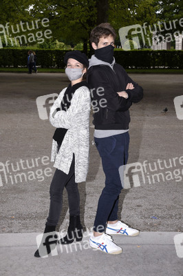 Fototermin mit Philip Birnstiel und Darya Gritsyuk in München