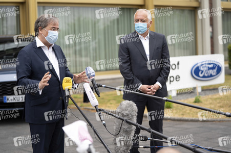 Armin Laschet besucht das Ford-Werk in Köln