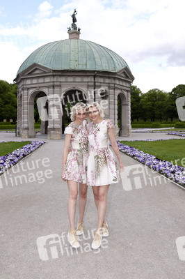 Fototermin mit Nina und Julia Meise in München