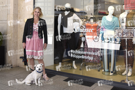 Christine Zierl in der Boutique München Mitte