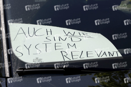 Fahrschuldemo in Hamburg