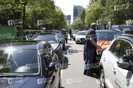 Fahrschuldemo in Hamburg