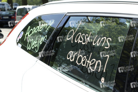 Fahrschuldemo in Hamburg