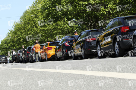 Fahrschuldemo in Hamburg