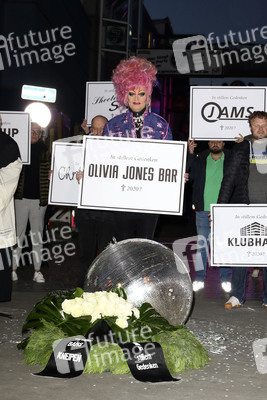 Mahnwache zum Erhalt der Kiez-Kultur in Hamburg