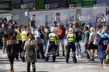 Demo gegen Corona-Maßnahmen in Köln