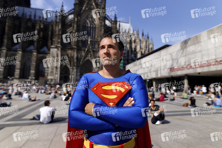 Demo gegen Corona-Maßnahmen in Köln