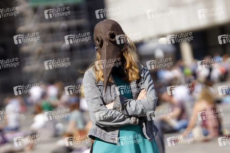 Demo gegen Corona-Maßnahmen in Köln