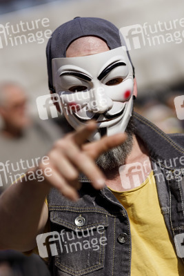 Demo gegen Corona-Maßnahmen in Köln