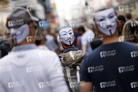 Demo gegen Corona-Maßnahmen in Köln