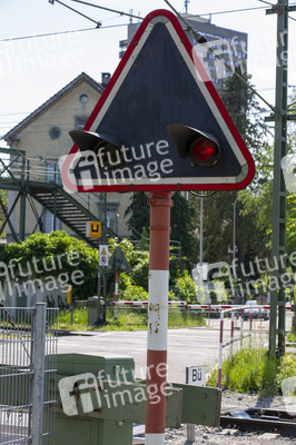 Landesgrenze Deutschland - Schweiz während der Coronakrise in Konstanz