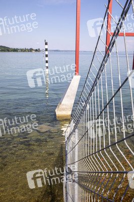 Landesgrenze Deutschland - Schweiz während der Coronakrise in Konstanz