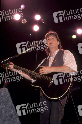 Pressetermin zur Paul McCartney World Tour 1989/90 in London