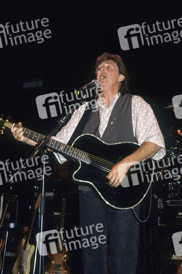 Pressetermin zur Paul McCartney World Tour 1989/90 in London