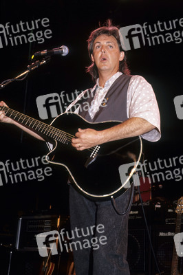 Pressetermin zur Paul McCartney World Tour 1989/90 in London