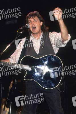Pressetermin zur Paul McCartney World Tour 1989/90 in London