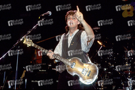 Pressetermin zur Paul McCartney World Tour 1989/90 in London