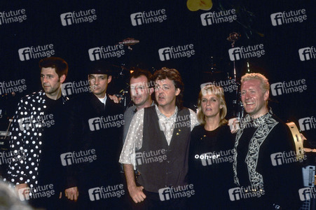 Pressetermin zur Paul McCartney World Tour 1989/90 in London