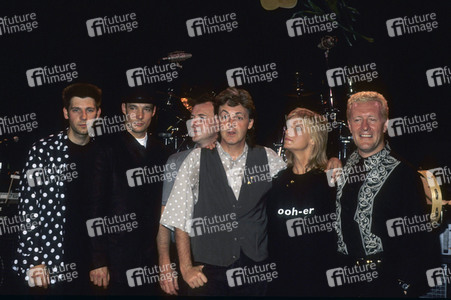 Pressetermin zur Paul McCartney World Tour 1989/90 in London