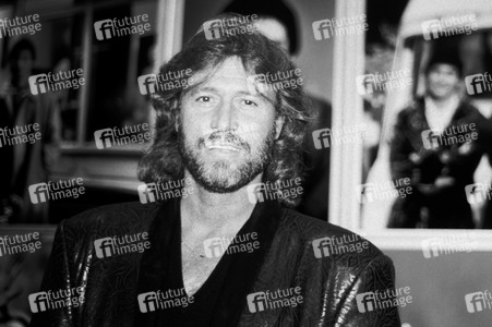 Pressetermin mit Barry Gibb in London