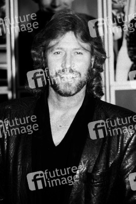 Pressetermin mit Barry Gibb in London