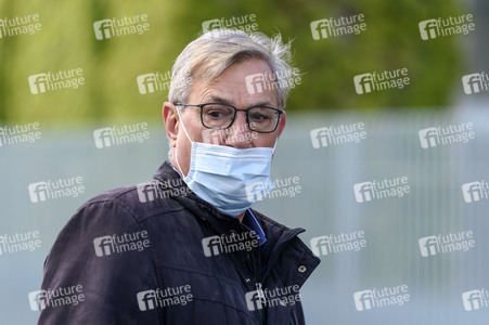 Kundgebung von Die Linke gegen den Pflegenotstand in Berlin