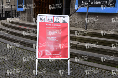 Deutsches Museum nach den Corona-Ausgangsbeschränkungen in München