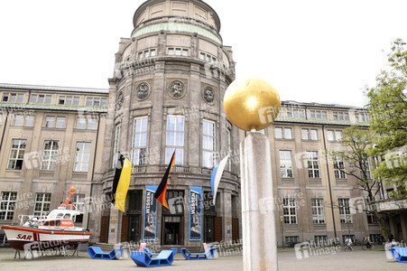 Deutsches Museum nach den Corona-Ausgangsbeschränkungen in München