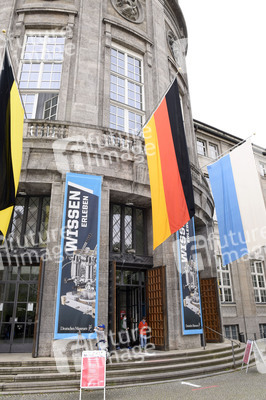 Deutsches Museum nach den Corona-Ausgangsbeschränkungen in München