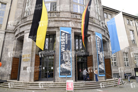 Deutsches Museum nach den Corona-Ausgangsbeschränkungen in München