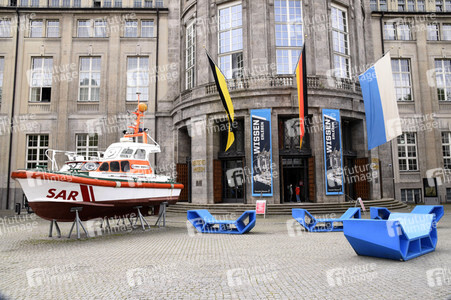 Deutsches Museum nach den Corona-Ausgangsbeschränkungen in München