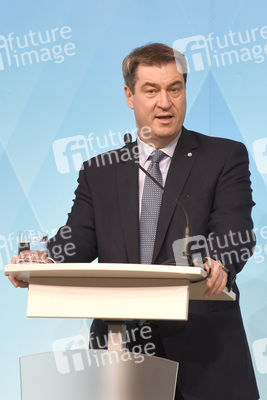 Pressekonferenz zur Corona-Pandemie in München