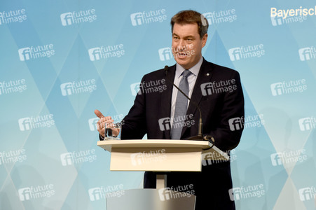 Pressekonferenz zur Corona-Pandemie in München