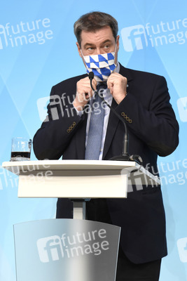 Pressekonferenz zur Corona-Pandemie in München