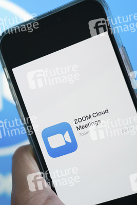 Symbolfoto Zoom Cloud Meetings