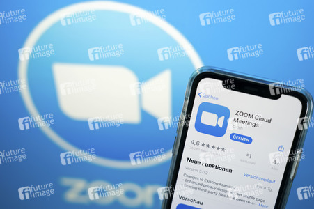 Symbolfoto Zoom Cloud Meetings