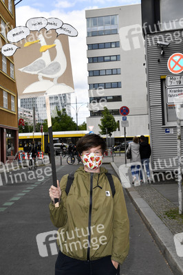 Corona-Demos in Berlin