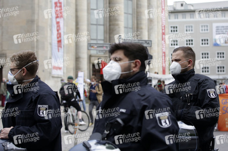 Corona-Demos in Berlin