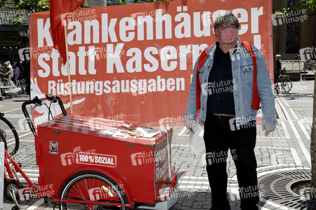 Corona-Demos in Frankfurt