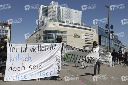 Corona-Demos in Frankfurt