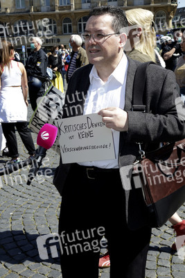 Corona-Demos in Frankfurt