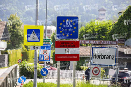 Lockerungen an der Grenze Österreich - Deutschland in Lindau