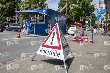 Lockerungen an der Grenze Österreich - Deutschland in Lindau