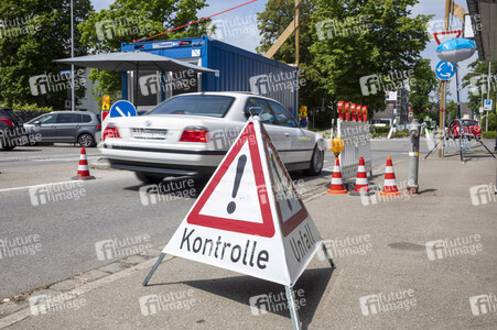 Lockerungen an der Grenze Österreich - Deutschland in Lindau