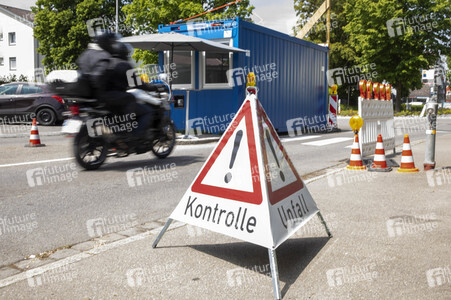 Lockerungen an der Grenze Österreich - Deutschland in Lindau