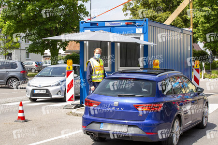 Lockerungen an der Grenze Österreich - Deutschland in Lindau