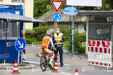 Lockerungen an der Grenze Österreich - Deutschland in Lindau
