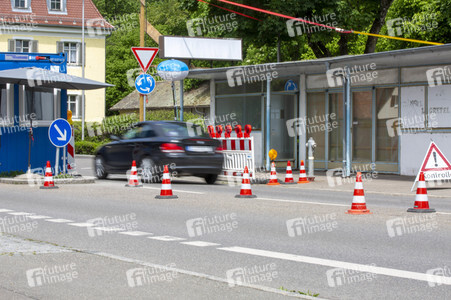 Lockerungen an der Grenze Österreich - Deutschland in Lindau