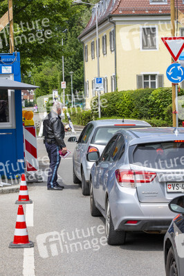 Lockerungen an der Grenze Österreich - Deutschland in Lindau